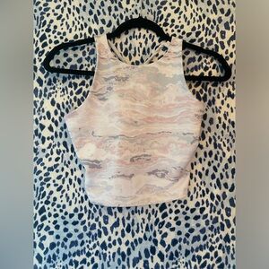 Beyond Yoga Pastel Marble Tank Top
